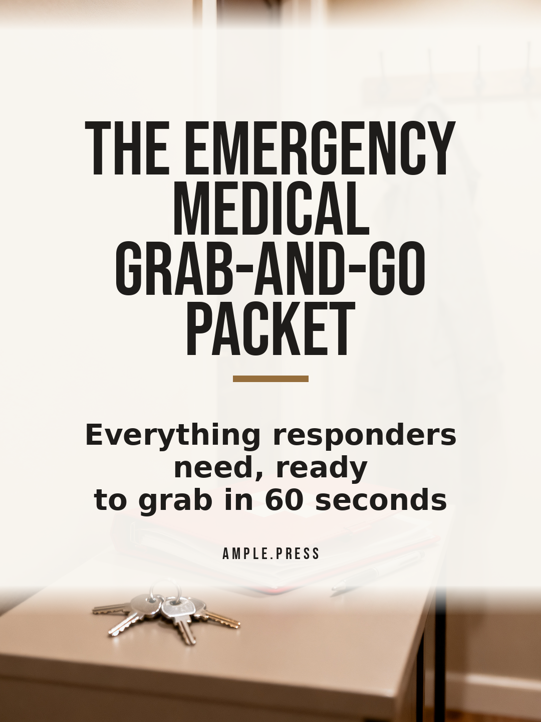 The Emergency Medical Grab-and-Go Packet cover