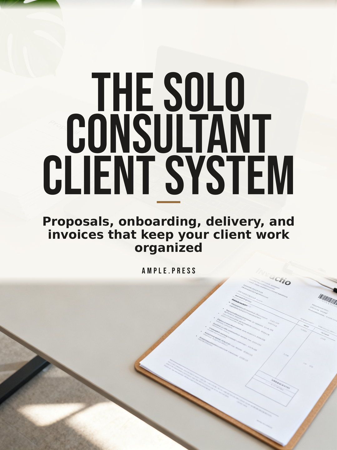 The Solo Consultant Client System cover