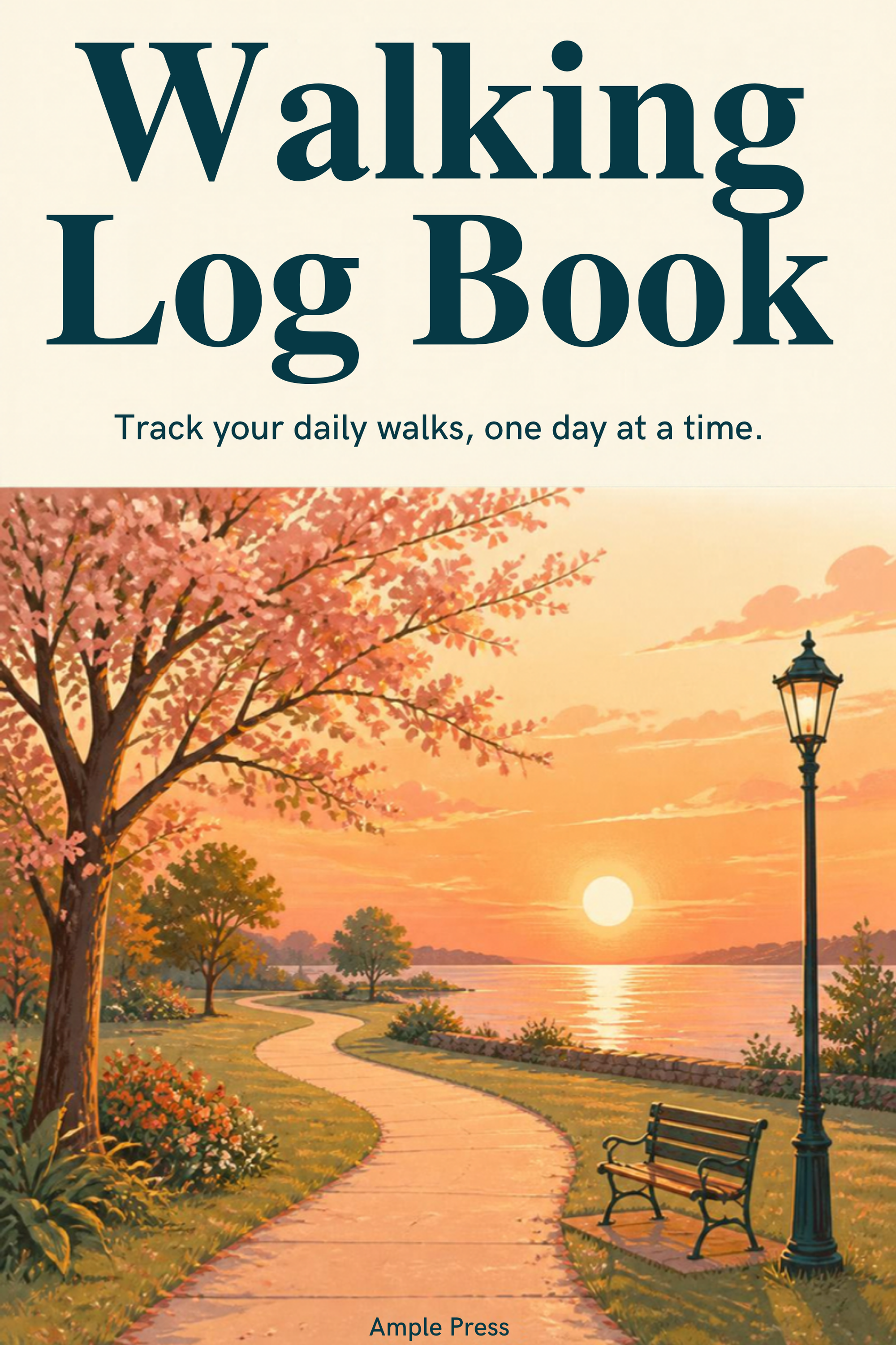 Cover of the ebook Walking Log Book by Ample Press.