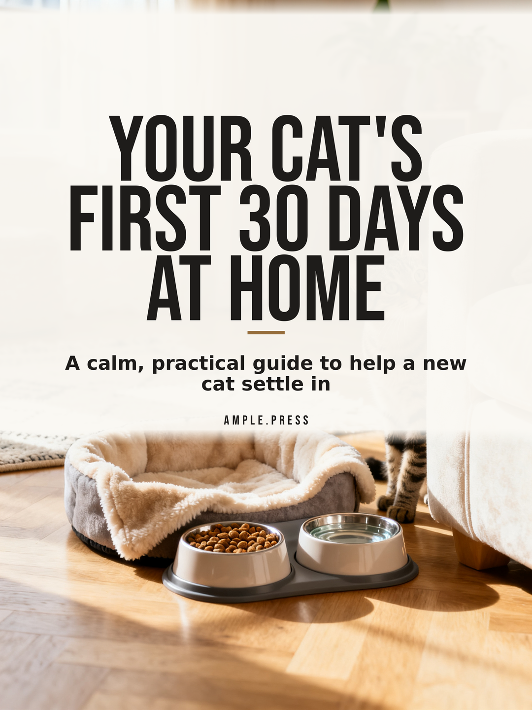Your Cat's First 30 Days at Home cover