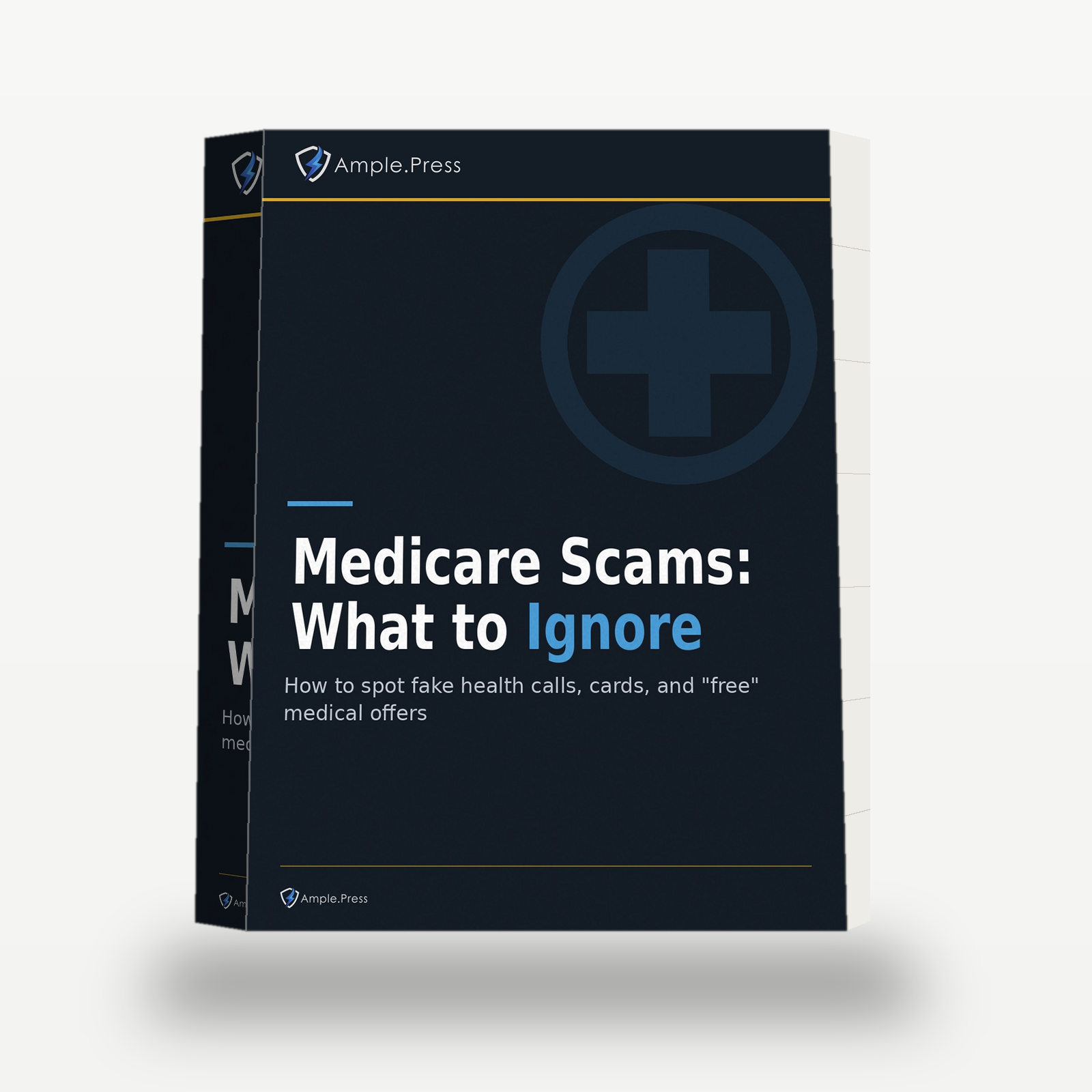 Medicare Scams: What to Ignore 3D book mockup