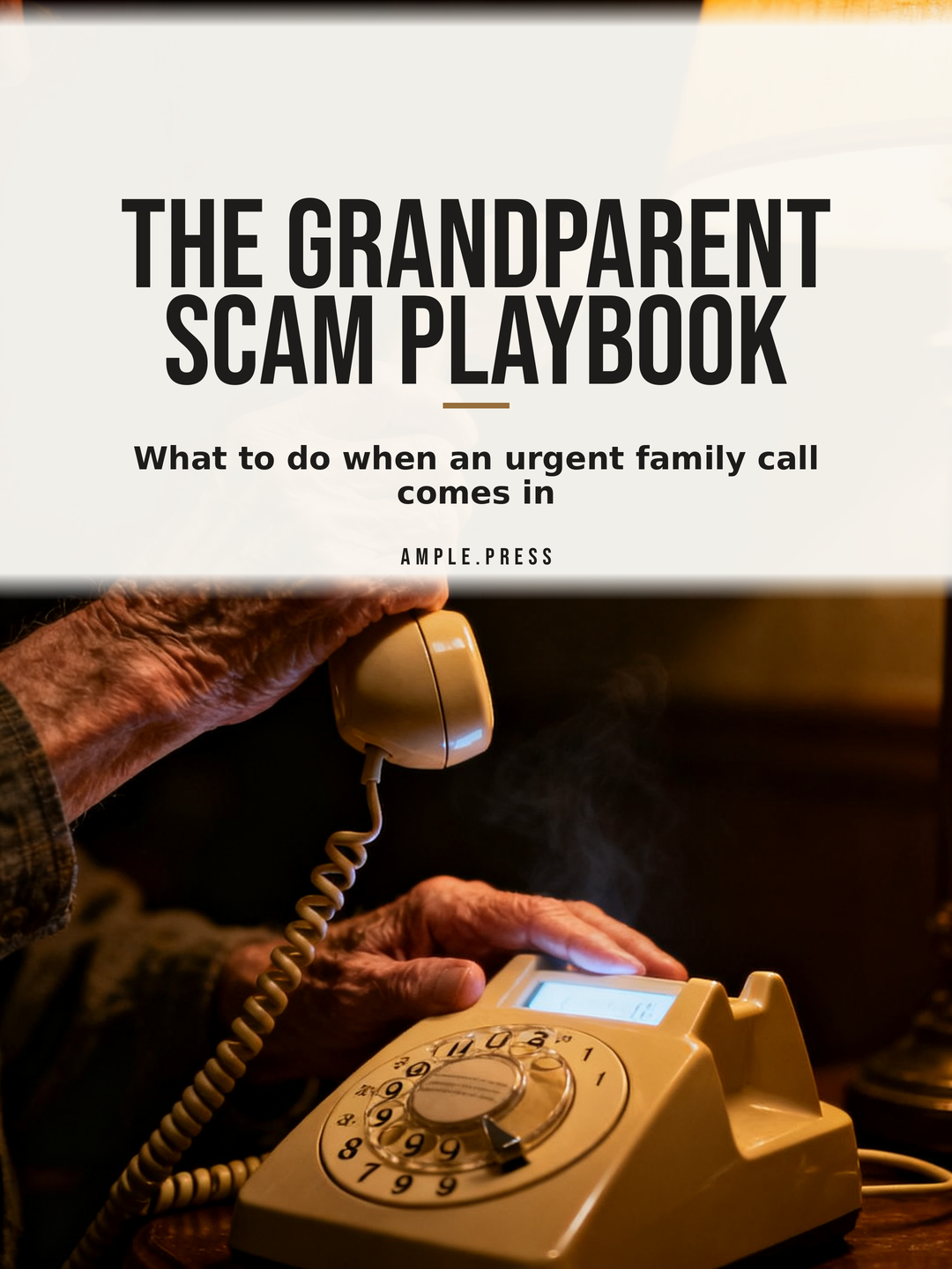 The Grandparent Scam Playbook cover