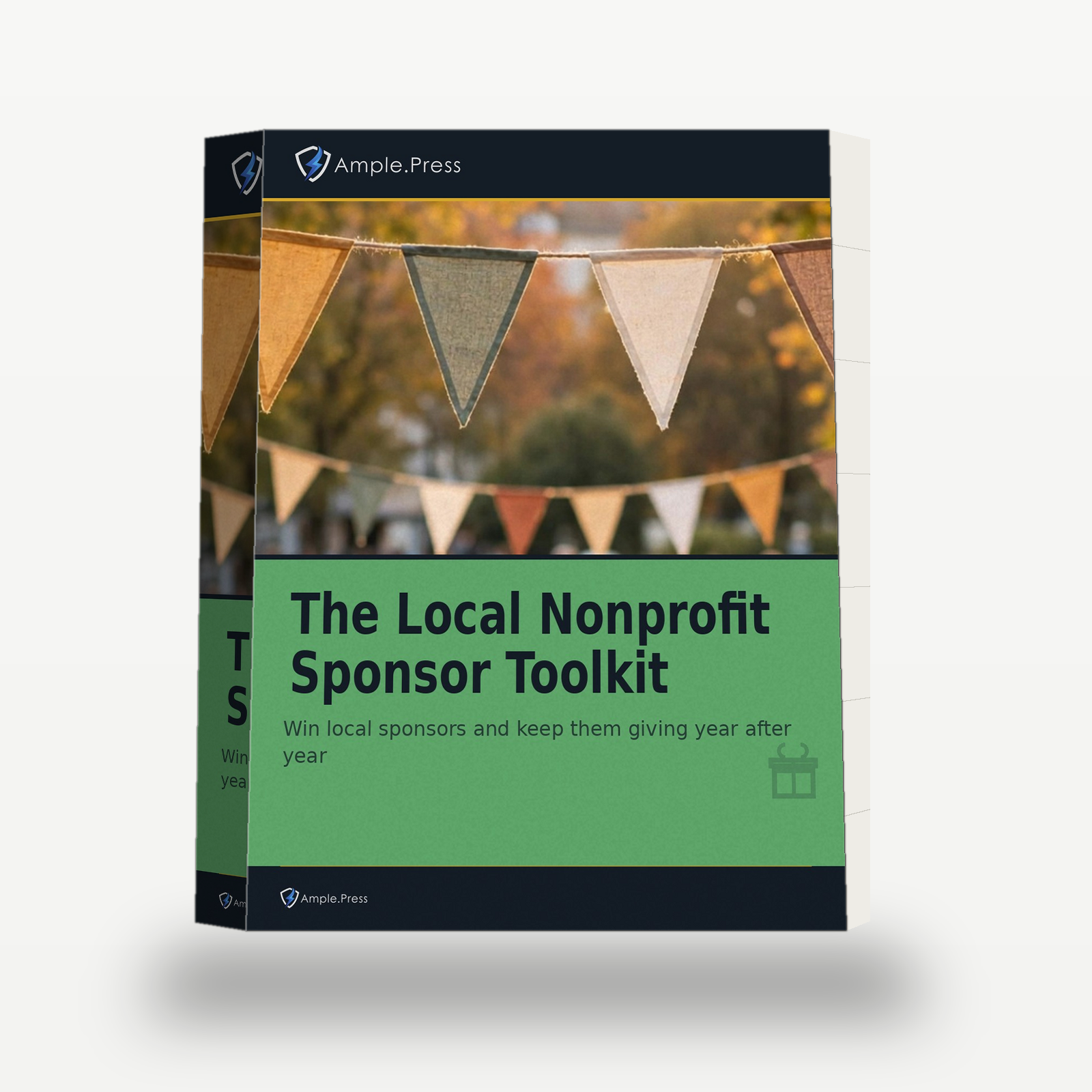 The Local Nonprofit Sponsor Toolkit 3D book mockup